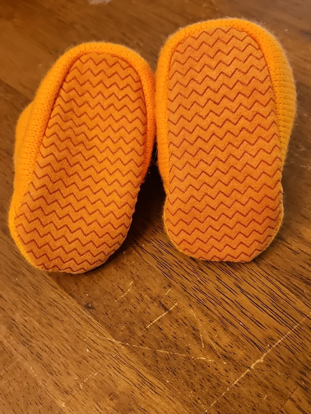 Jack O Lantern Baby Booties